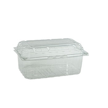 Caserole cu capac, perforate, 500gr fructe proaspete, h91, set 100 bucati Caserole cu capac, perforate, 500gr fructe proaspete, h91, set 100 bucati