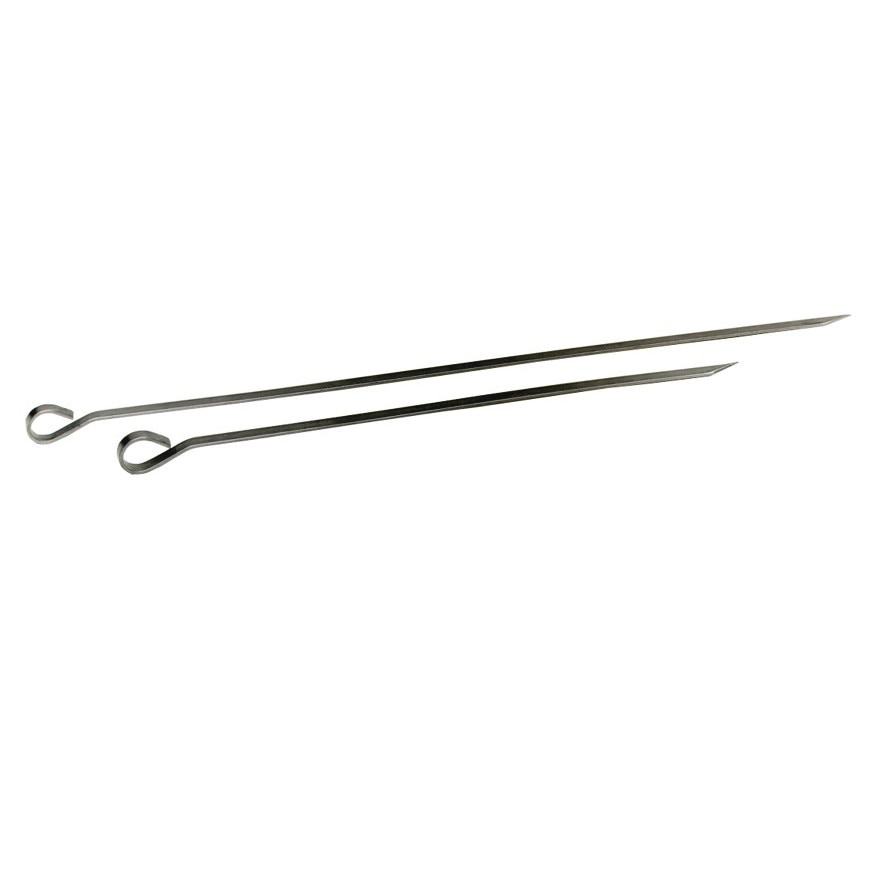 Set 6 x tepuse frigarui / barbecue, inox, 35 cm, Hendi