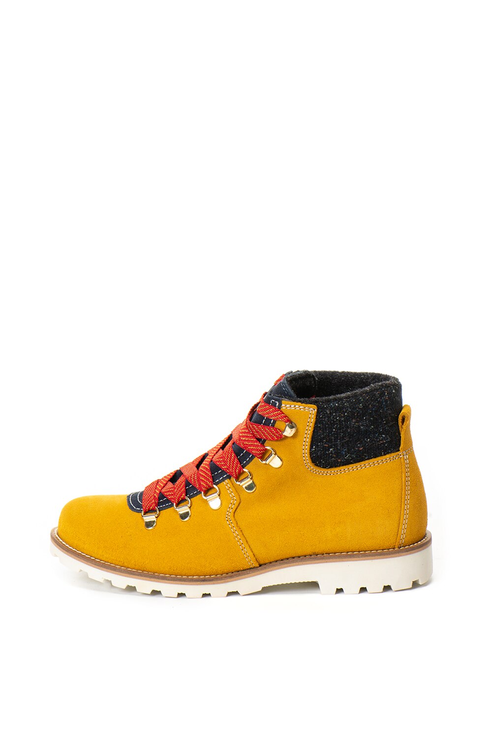 Olang, Ghete de piele intoarsa cu garnitura de fetru