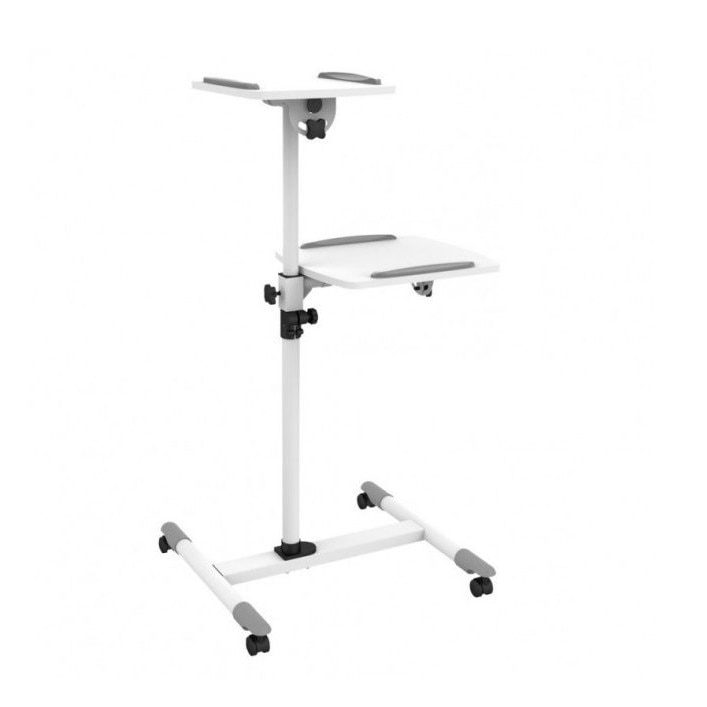 Suport Techly pentru proiector/laptop, Alb