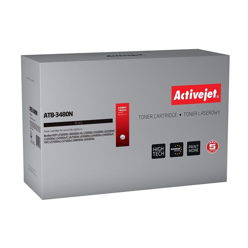 Toner laser Activejet ATB-3480N pentru Brother TN-3480