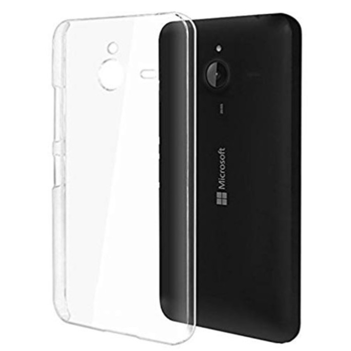 Силиконов гръб Omni Ultra за Nokia Lumia 640 XL, Прозрачен
