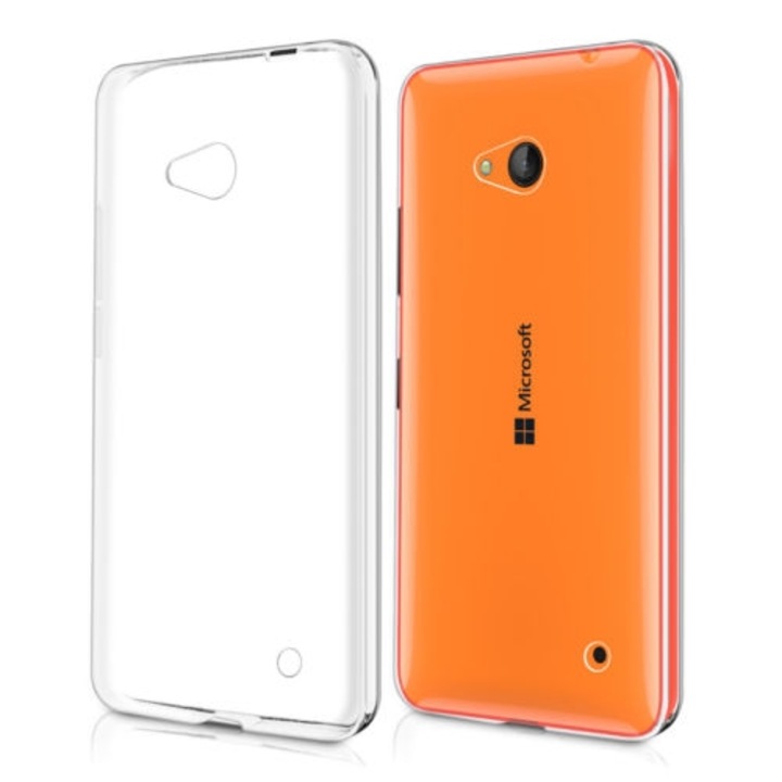 Силиконов Гръб Omni за Nokia Lumia 640, Прозрачен