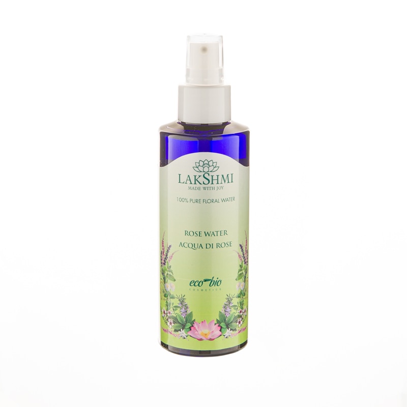 Apa florala de trandafiri, Lakshmi, 125 ml, hidrosol natural