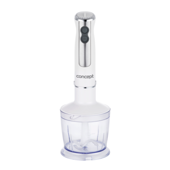 Mixer vertical Concept TM4721, 600 W, Picior de Inox, 6 Viteze, functie Turbo, Minitocator 500 ml,pahar 600 ml, Alb Mixer vertical Concept TM4721, 600 W, Picior de Inox, 6 Viteze, functie Turbo, Minitocator 500 ml,pahar 600 ml, Alb