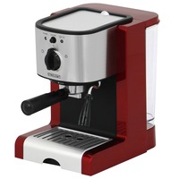 Espressor manual Star-Light EMD-1515R, 15 Bar, Dispozitiv spumare, 1.5 l, Rosu/Inox