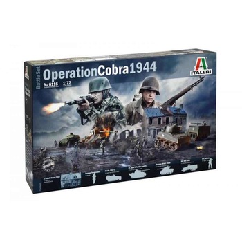 Kit de construit diorama operatiunea COBRA 1944 Kit de construit diorama operatiunea COBRA 1944