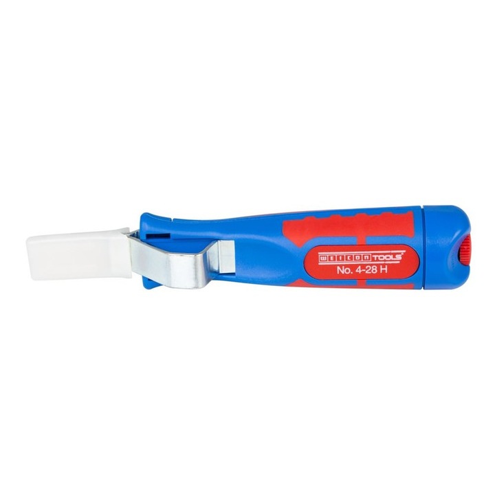 Cutit dezizolator Weicon 4-28 H, cu lama tip carlig, interval de lucru 4-28 mm, WEICON TOOLS