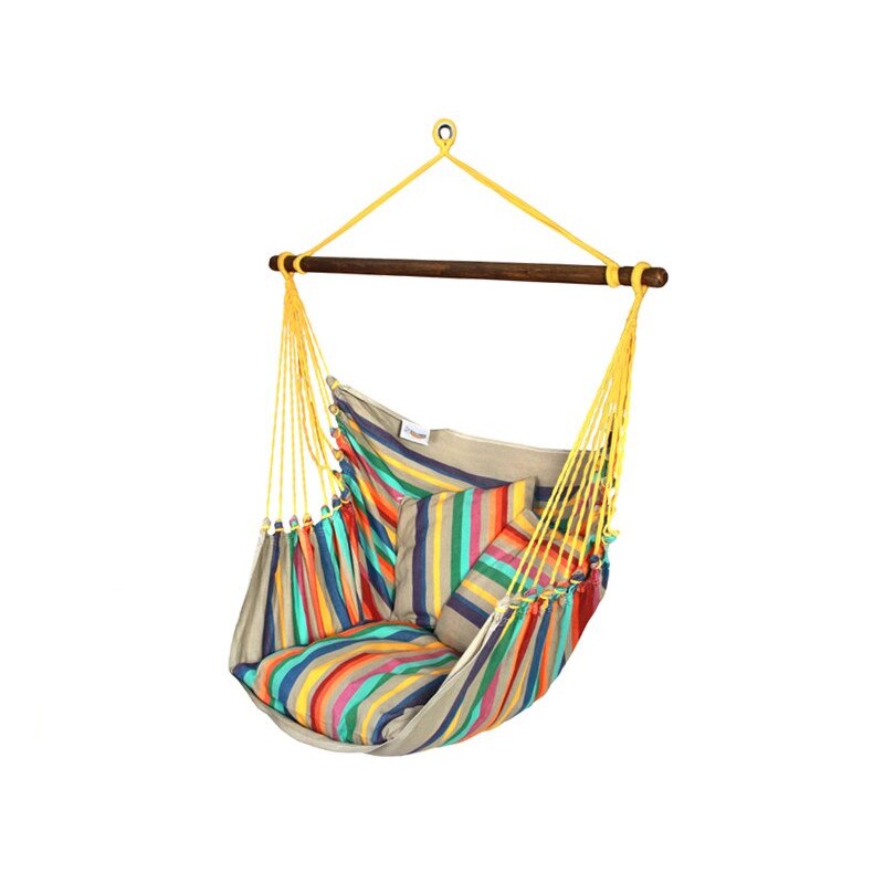 Scaun agatat wHAMAKu HCXL, Bumbac, Multicolor