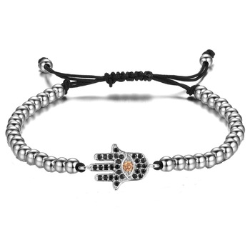 Bratara Brooks Silver Fatima Hand Bratara Brooks Silver Fatima Hand