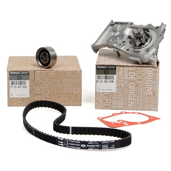 Kit distributie si pompa apa originale dacia logan/ sandero 1.4 1.6 Kit distributie si pompa apa originale dacia logan/ sandero 1.4 1.6