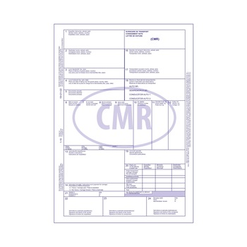 CMR International, Format A4, 5 Exemplare, 25 Seturi/Carnet CMR International, Format A4, 5 Exemplare, 25 Seturi/Carnet