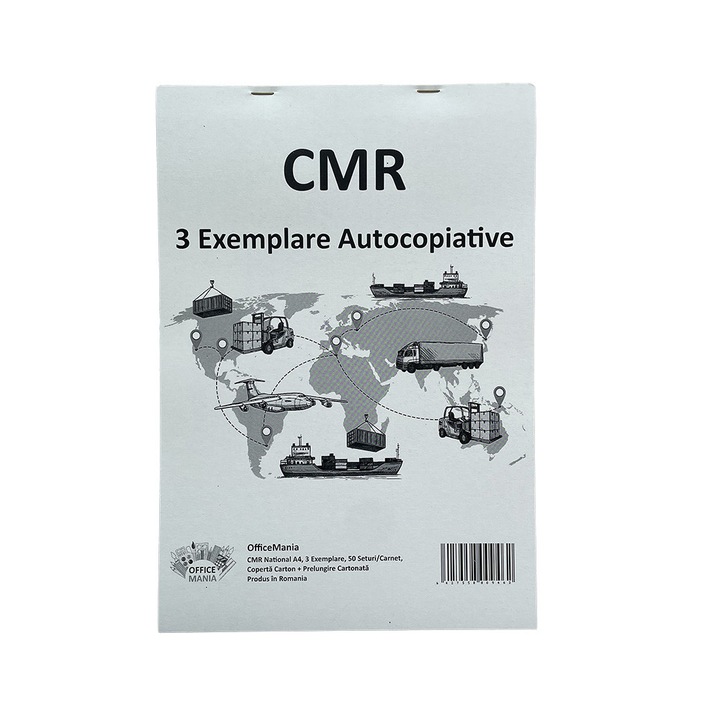Формуляр CMR National A4, 3 Ex, 50 комплекта / тетрадка