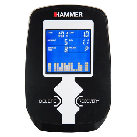 Aparat de vaslit Hammer Rower Cobra XTR Plus, franare magnetica