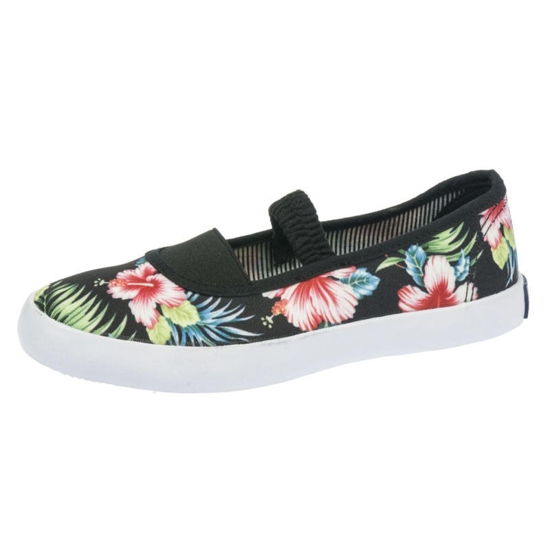 Tenisi din panza pentru fete American Club LH1690A91A92A-NR, Negru