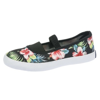 Tenisi din panza pentru fete American Club LH1690A91A92A-NR, Negru Tenisi din panza pentru fete American Club LH1690A91A92A-NR, Negru