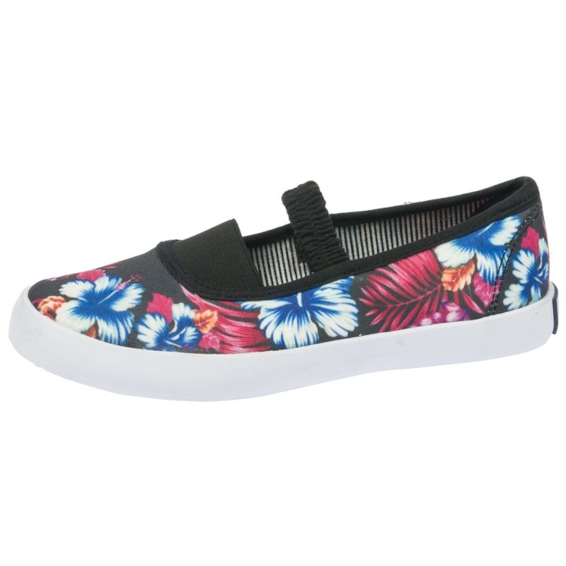 Tenisi din panza pentru fete American Club LH1690A91A92A-NA, Negru, 32