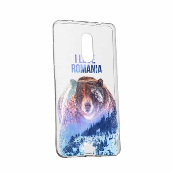 Husa pentru Nokia 5.1 2018, I Love Romania, 35, Silicon Husa pentru Nokia 5.1 2018, I Love Romania, 35, Silicon