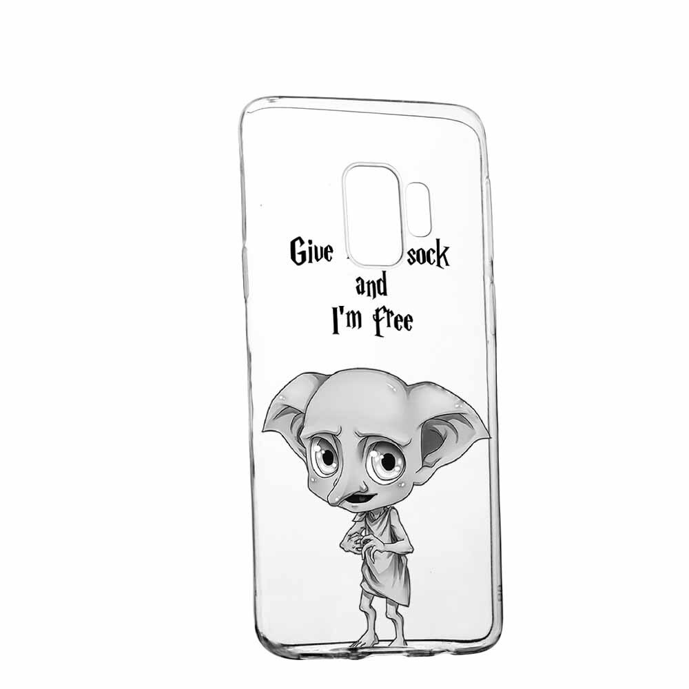 Husa Silicon, Transparent, Slim, Harry Potter Dobby, LG G7