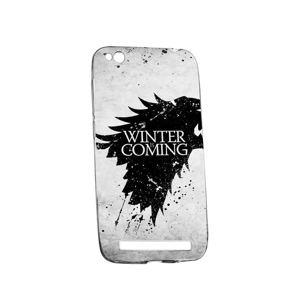 Husa Silicon, Transparent, Slim,Winter Is Coming GOT, Xiaomi Redmi 4A