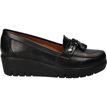 Pantofi cu toc din piele naturala tip mocasini, Negru Pantofi cu toc din piele naturala tip mocasini, Negru