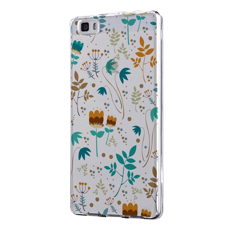 Husa Silicon, Transparent, Slim, Spirng Flowers, Huawei Honor 10