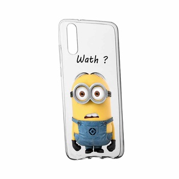 Husa pentru Samsung Galaxy A70, Minion, 27, din silicon premium, rezistenta la uzura, anti-alunecare Husa pentru Samsung Galaxy A70, Minion, 27, din silicon premium, rezistenta la uzura, anti-alunecare