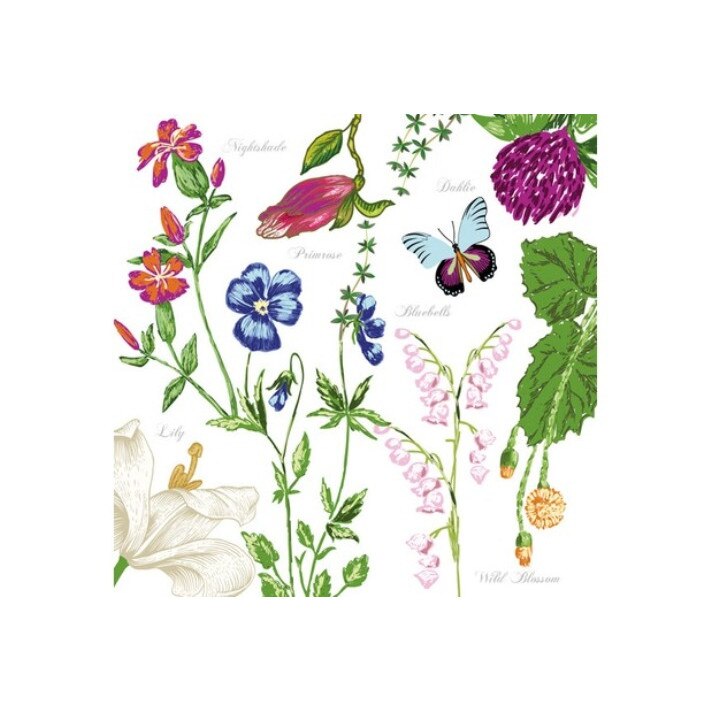 Servetele Duni Carlie 33x33 cm, 3 straturi, 20 buc