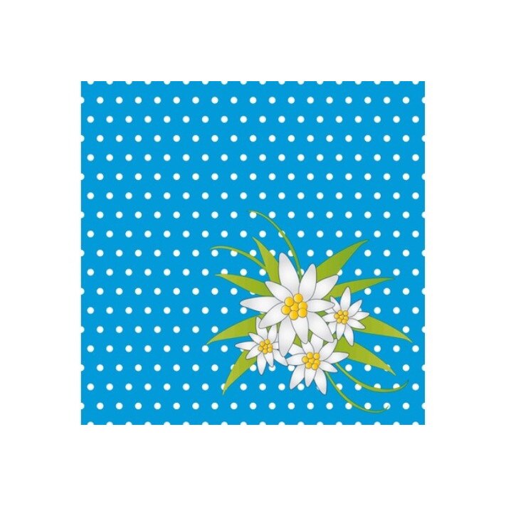 Servetele Duni Edelweiss B 33x33 cm, 3 straturi, 20 buc