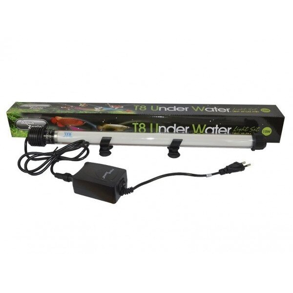 Lampa Submersibila Underwater Light Set 49cm Tropical Pink T8 15w