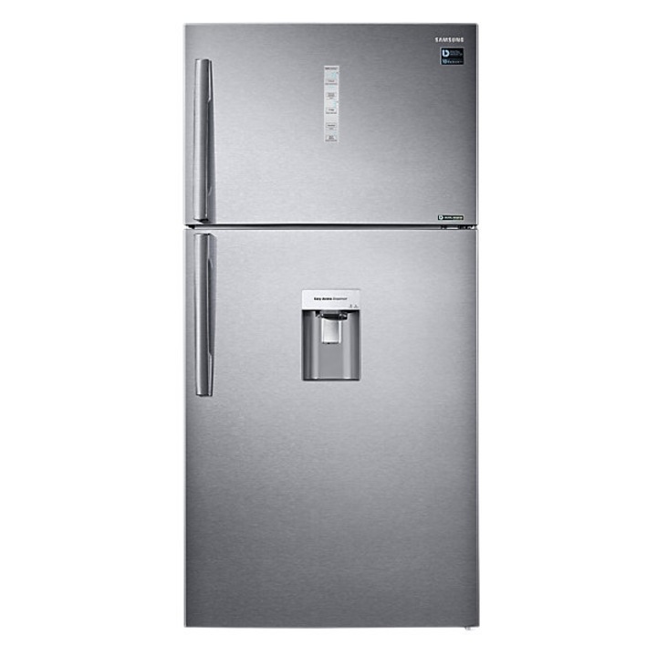 Хладилник с 2 врати Samsung RT58K7105SL/EO, 585 л, Клас F, No Frost, Компресор Digital Inverter, Диспенсър за вода, H 180 см, Inox