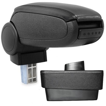 Cotiera Skoda Fabia 3 (08.2014 - ) marca aVr - negru piele ecologica Cotiera Skoda Fabia 3 (08.2014 - ) marca aVr - negru piele ecologica