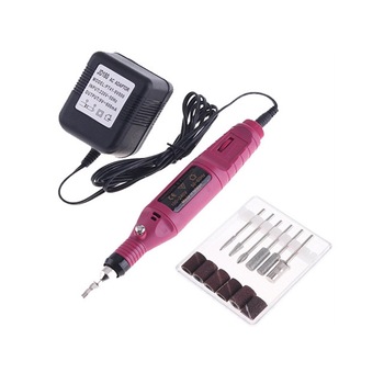 Mini pila electrica manichiura 3000-20000 rpm , roz Mini pila electrica manichiura 3000-20000 rpm , roz