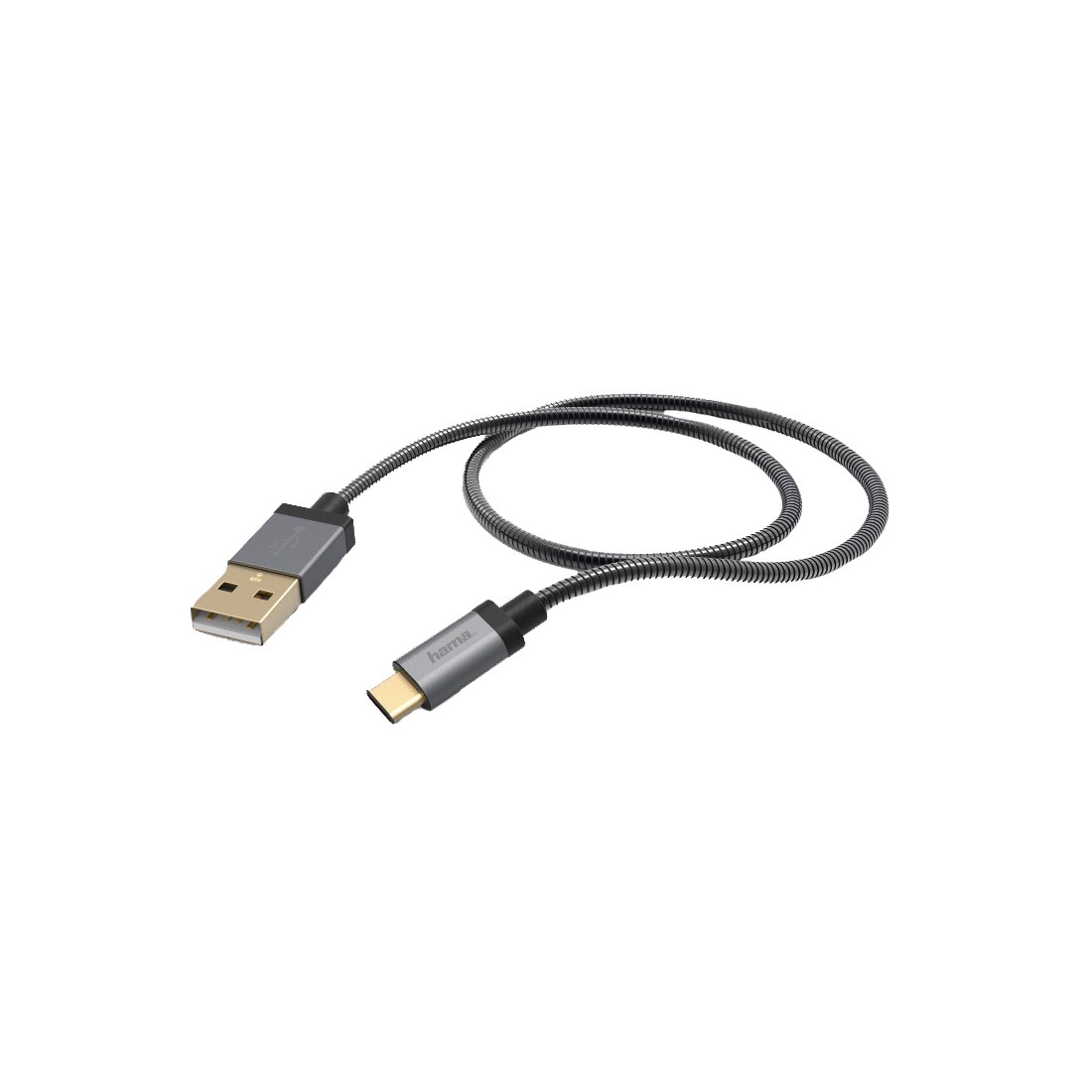 successor Alphabet Degenerate Cablu de date Hama, USB Type C, Invelis metalic, 1.5m, Negru - eMAG.ro