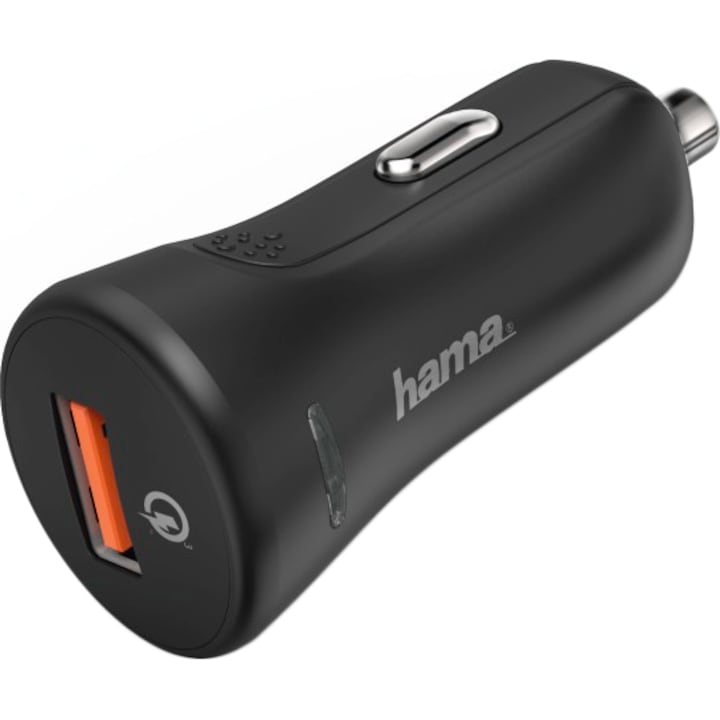 Hama Quick Charge 3.0 Autós töltő, 3A, Fekete