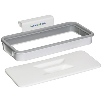 Suport cu capac pentru sacul de gunoi Attach A Trash Suport cu capac pentru sacul de gunoi Attach A Trash