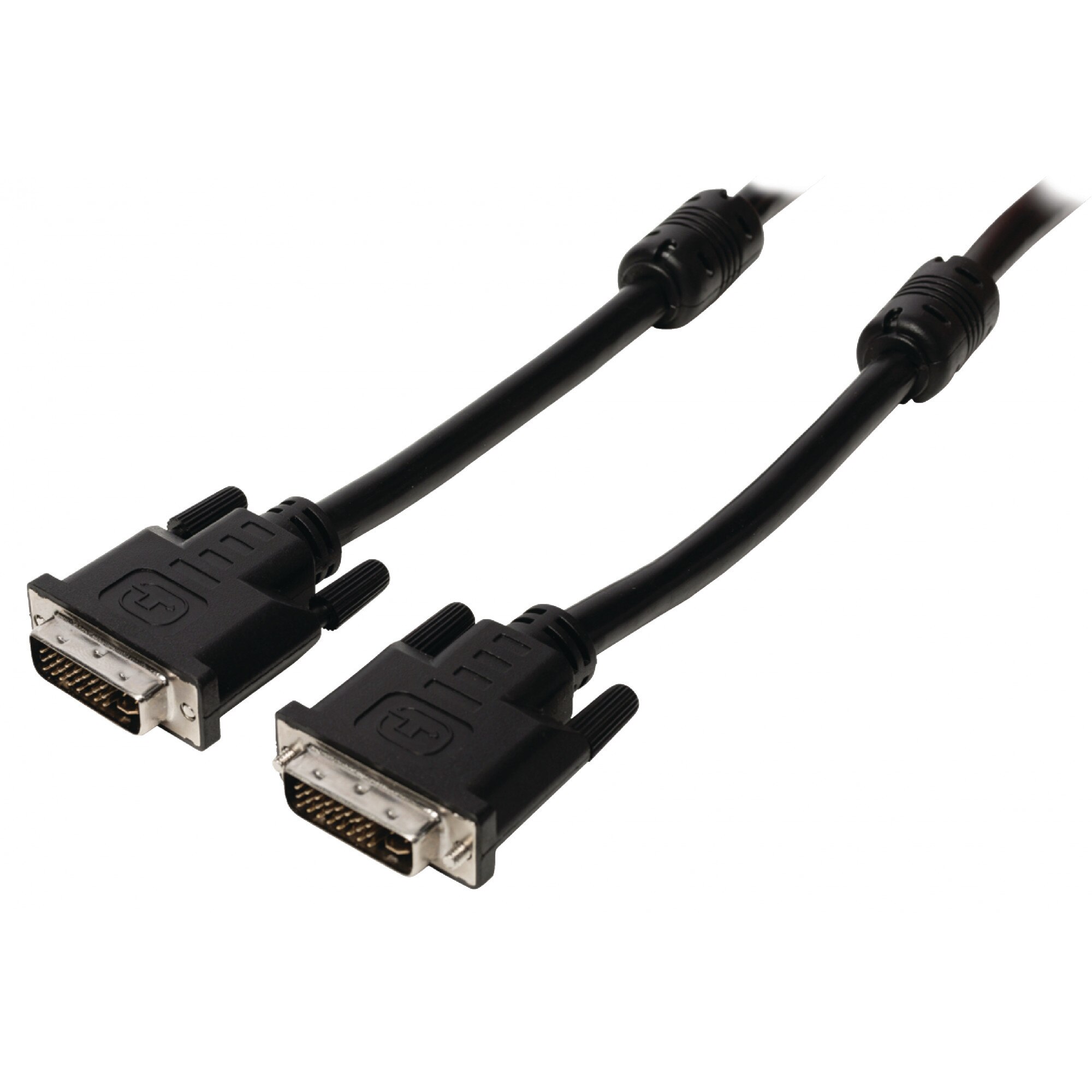 Cablu DVI-D la DVI-D dual link (24+1) cu ferite 3m,dual link, CC-DVI-BK-10