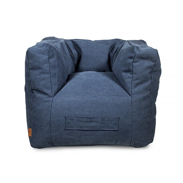 Fotoliu copii cub Jollein albastru