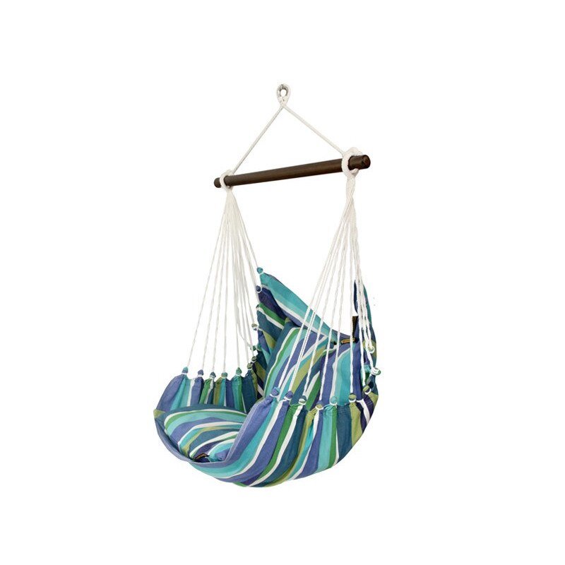 Scaun agatat Koala, HC9, Bumbac, Alb/Albastru