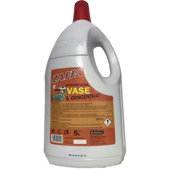 Detergent lichid concentrat Zaffa pentru vase 5L Detergent lichid concentrat Zaffa pentru vase 5L