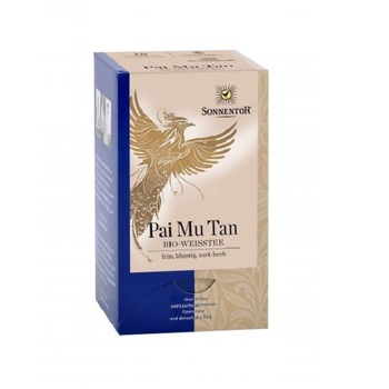 Ceai Alb Bio Pai Mu Tan 18 plicuri, Sonnentor Ceai Alb Bio Pai Mu Tan 18 plicuri, Sonnentor