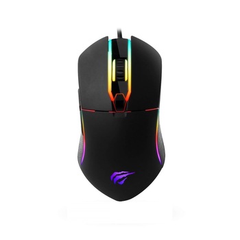 Mouse Gaming Havit HV-MS761 optic 5 culori Led 6 Butoane Mouse Gaming Havit HV-MS761 optic 5 culori Led 6 Butoane