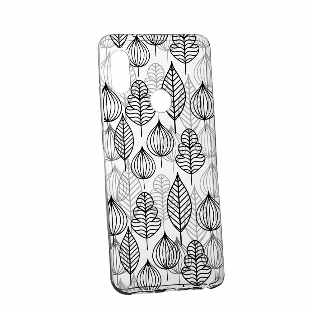 Husa Silicon, Transparent, Slim, Autumn, Huawei P20 Lite