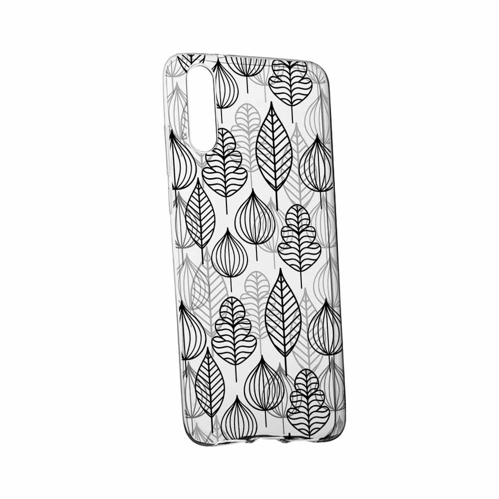 Husa Silicon, Transparent, Slim, Autumn, Huawei P20 Plus