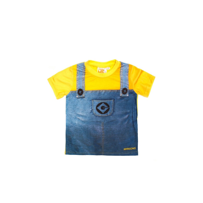 Tricou Minions,galben,4 ani
