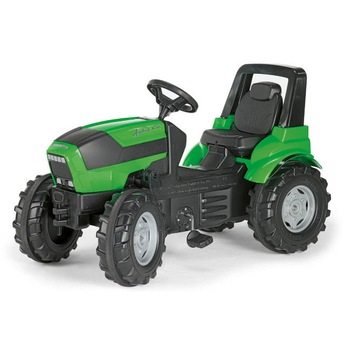 Tractor Cu Pedale Copii ROLLY TOYS 700035 Verde Tractor Cu Pedale Copii ROLLY TOYS 700035 Verde