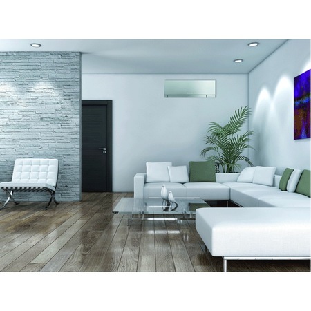 Aer conditionat Mitsubishi Electric MSZ-EF50VES Kirigamine Zen Argintiu, Inverter, 18000 BTU/h, Clasa A++, Wi-Fi Ready