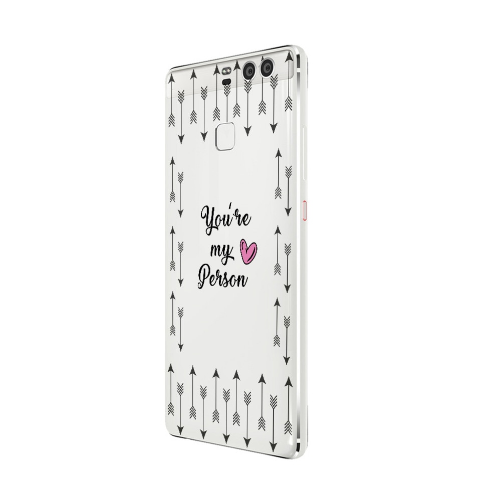 Husa Silicon, Transparent, Slim, My Person, Huawei P Smart