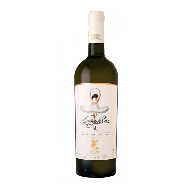 Vin Gitana La Petite Sophie, alb, sec, 750 ml