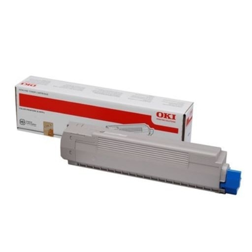 Cartus toner, OKI, Original, Pentru MC853- MC873, Galben, 7.300